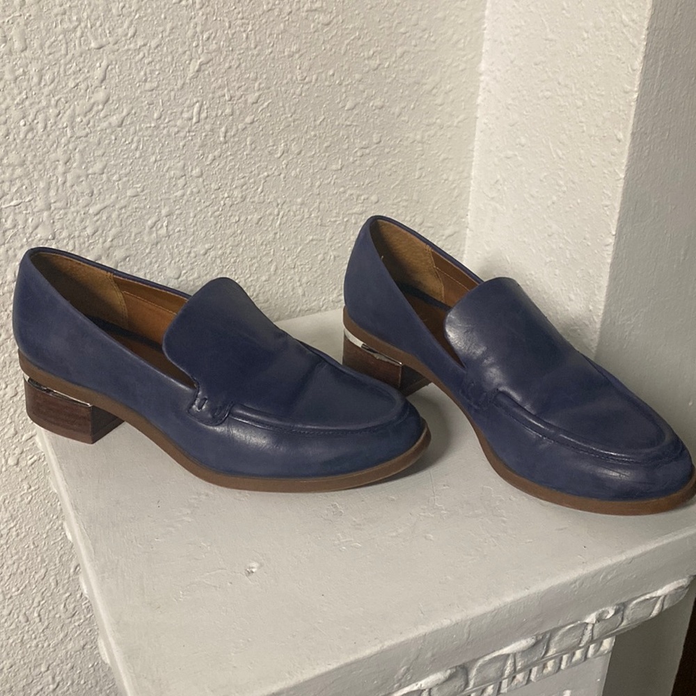 Franco Sarto Women’s Loafers Pointed Toe Leather Upper